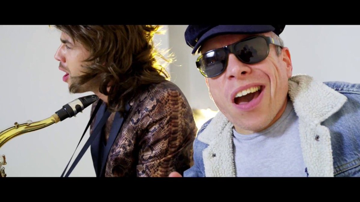 theatre_weekly's tweet photo. This video is exactly what everyone needs on a Tuesday morning @DanBuckley1989 and Melissa James doing the 'No Pants Dance', with cheeky cameos from @WarwickADavis and @benadamsuk  - Zoltar says it's almost NSFW! ⚡️😝⚡️ https://t.co/mi53BinbBM https://t.co/P9lwtANlYt