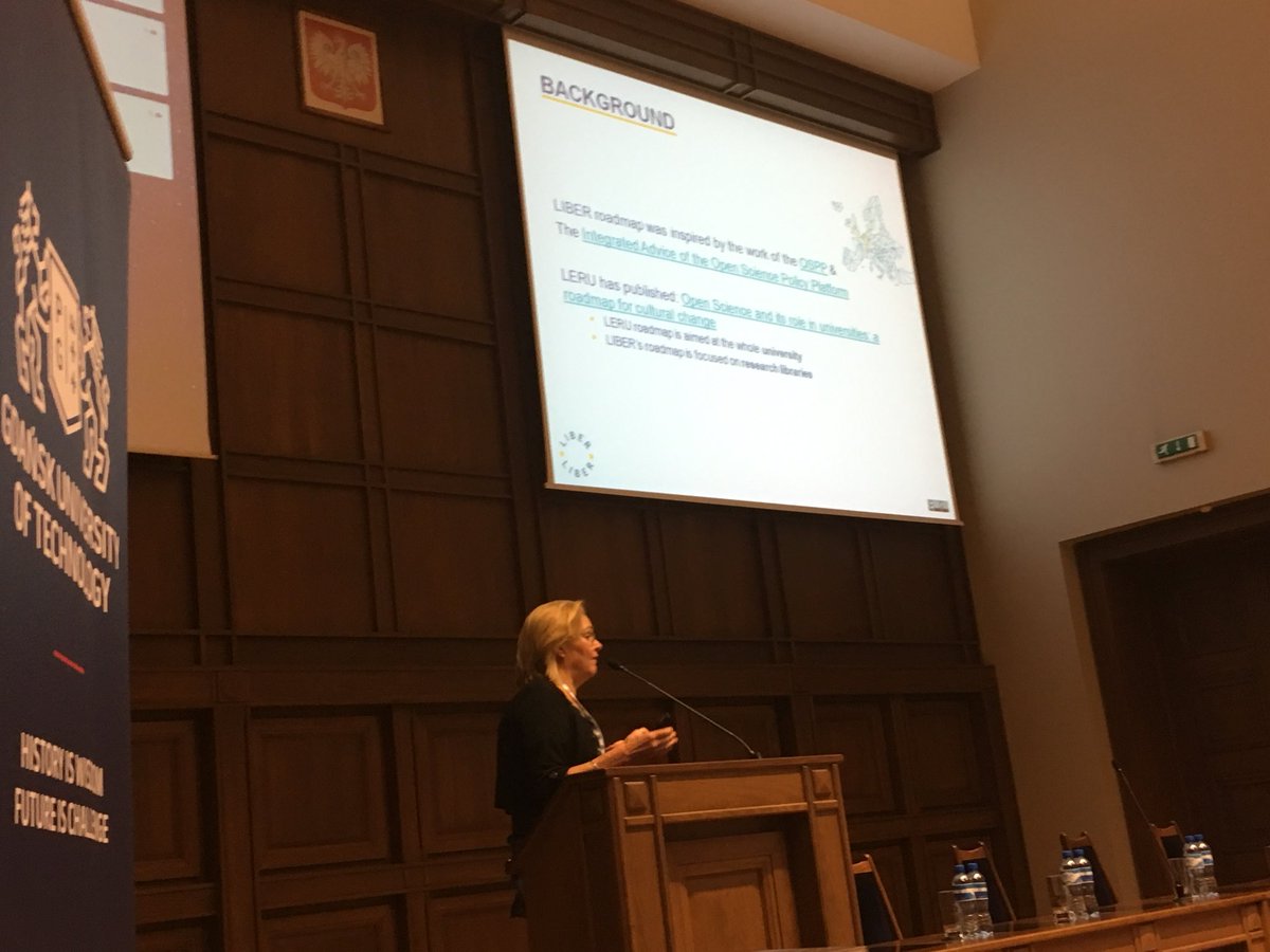 BibliotekaPG's tweet image. @HormiaKristiina at #OS18GD discussing #libraries support #research @euospp How to #coordinate implementation of #OpenScience #interoperability #textanddatamining
