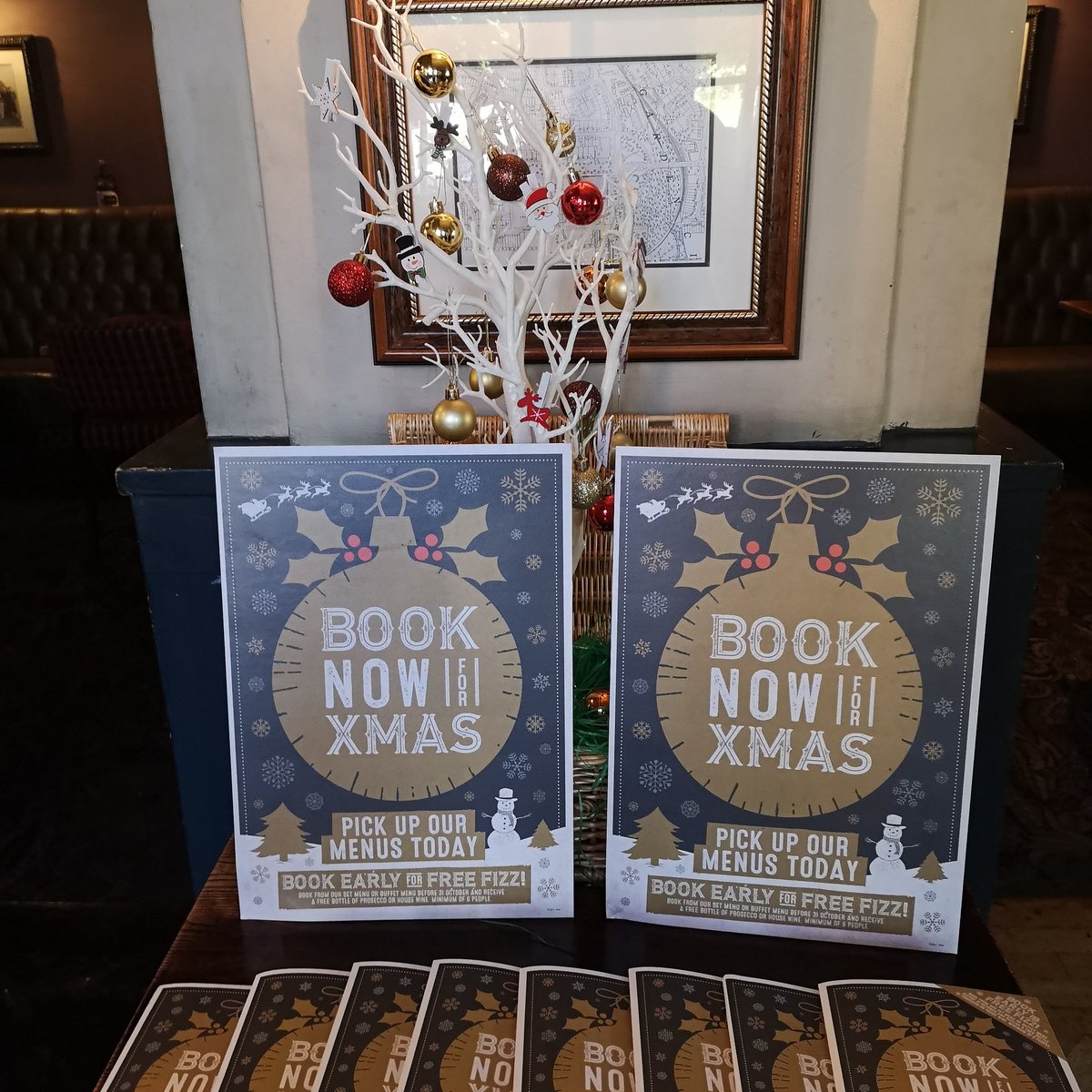 Not long until all the fun begins. Book your party/night with us and we will make it a happy Christmas!!