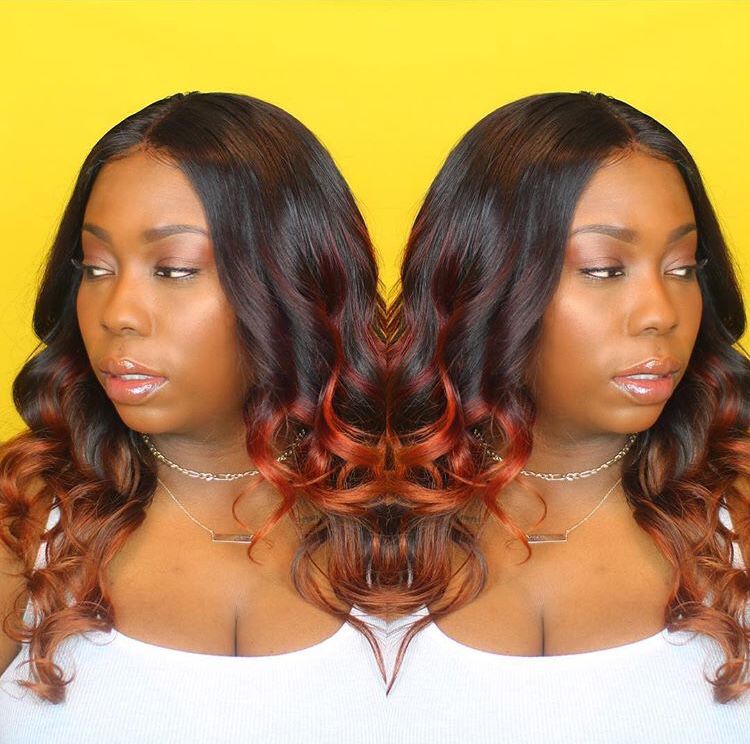 Customers dye by herself.
Hair detail: Body Wave 16-18-20＋14 13x4 lace frontal
minkhumanhair.com/product/brazil…