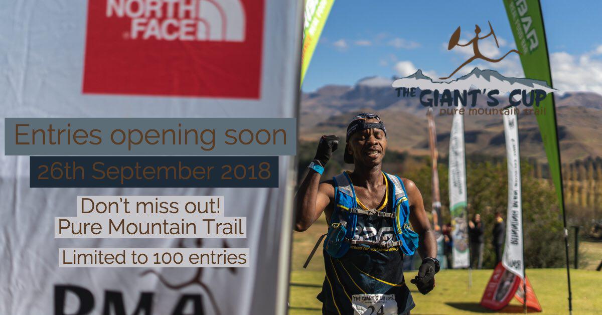 Entries open tomorrow 26 Sept @ 09h00 - Limited to 100 entries, be sure to enter quickly, entries are a hot commodity. - The Giant’s Cup Trail run is the most bang for your buck multi-day stage race in the country ... facebook.com/giantscuptrail…