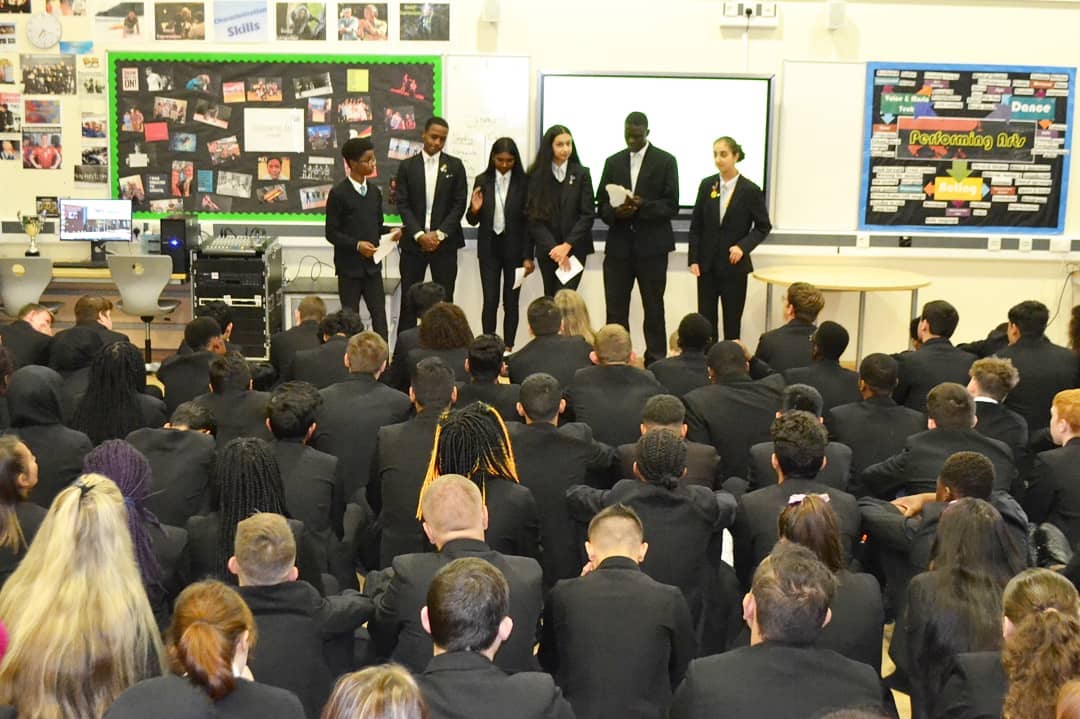 ManComAcademy's tweet photo. We're incredibly proud of our Year 11 prefects! Here you will see our students pitching their speeches to the rest of their year group for their votes to become head prefect. - Good Luck guys!! #headprefect #schoolrules #votesin https://t.co/LOsRb5au0k