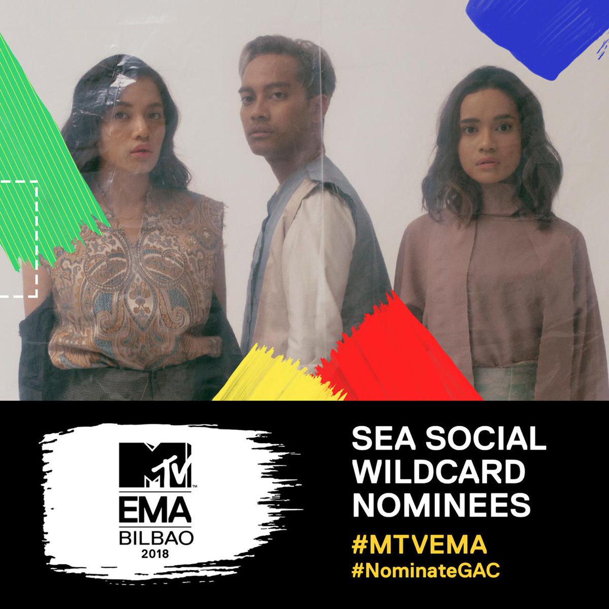 We, Troops Malang, vote <a href="/GAC_music/">Gamaliél Audrey Cantika</a> as SEA Social Wildcard Nominee on <a href="/mtvema/">MTV EMA</a> 2018. 
#NominateGAC 
#MTVEMA