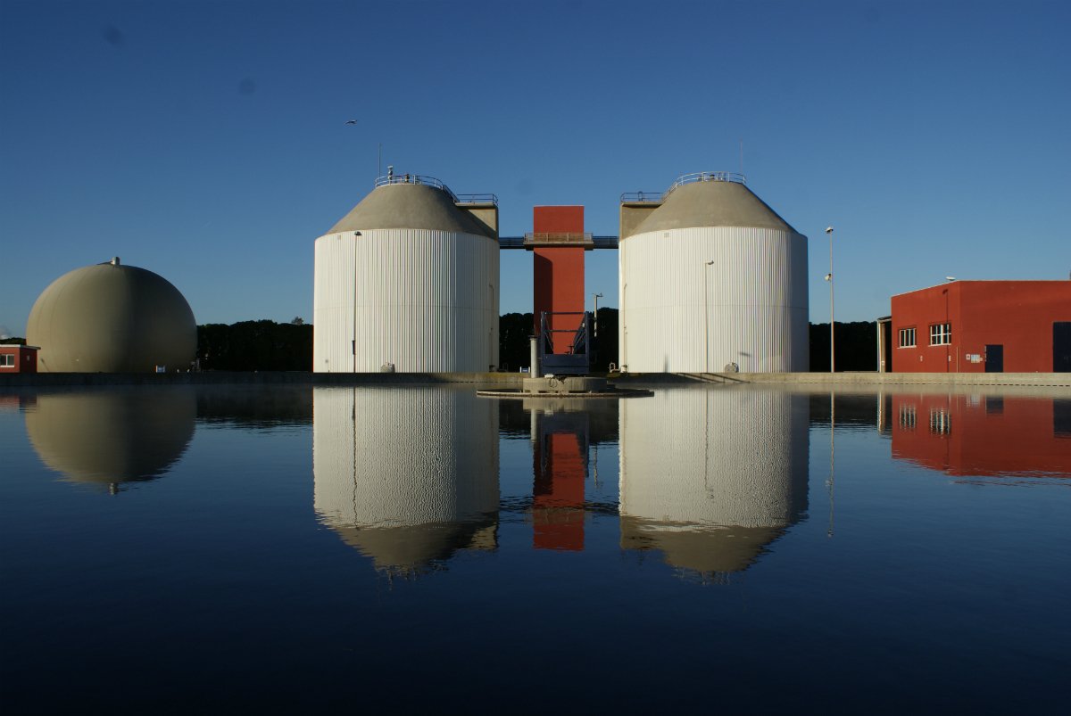#SabíasQue hasta el 65% del consumo elèctrico de nuestra EDAR se produce con el biogás obtenido durante los procesos de depuración #DesarrolloSostenible #EnergíaRenovable