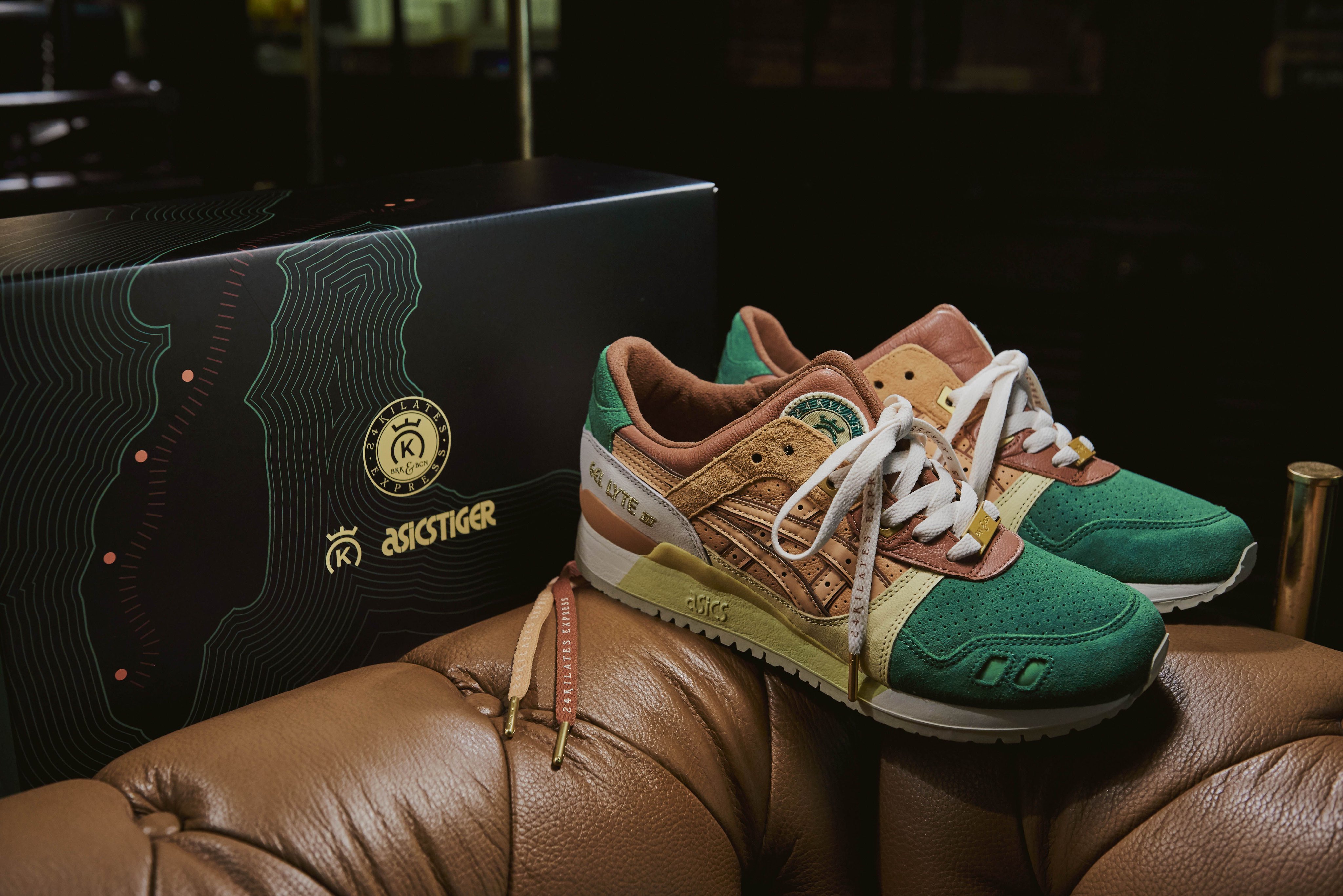 24 Kilates on Twitter: "Celebrating our 4th collaboration with Asics, we would like to honour the main inter-connector the Southeast Asia. 24 Kilates Express will be available at 24 Kilates Barcelona