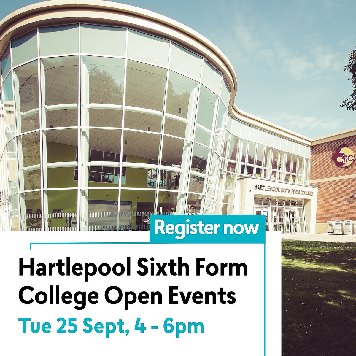 Today's the day! Come along to our Sixth Form College from 4pm to talk to our current teachers and students, tour our fantastic facilities
and meet our specialist support teams who can offer support with study, finance or careers. #youcan socsi.in/qRRsA