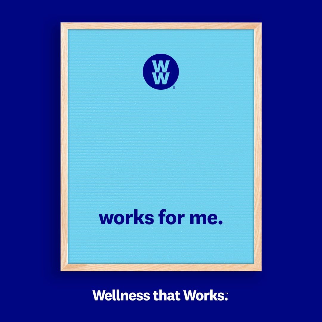 Whether it’s saving points for 🍷 or taking some deep, calming breaths 🧘‍♀️while stuck in traffic, WW is all about finding #wellnessthatworks for YOUR life.  
Tell us what works for you. Screenshot the blank letterboard, fill it in, then share it with #wellnessthatworks