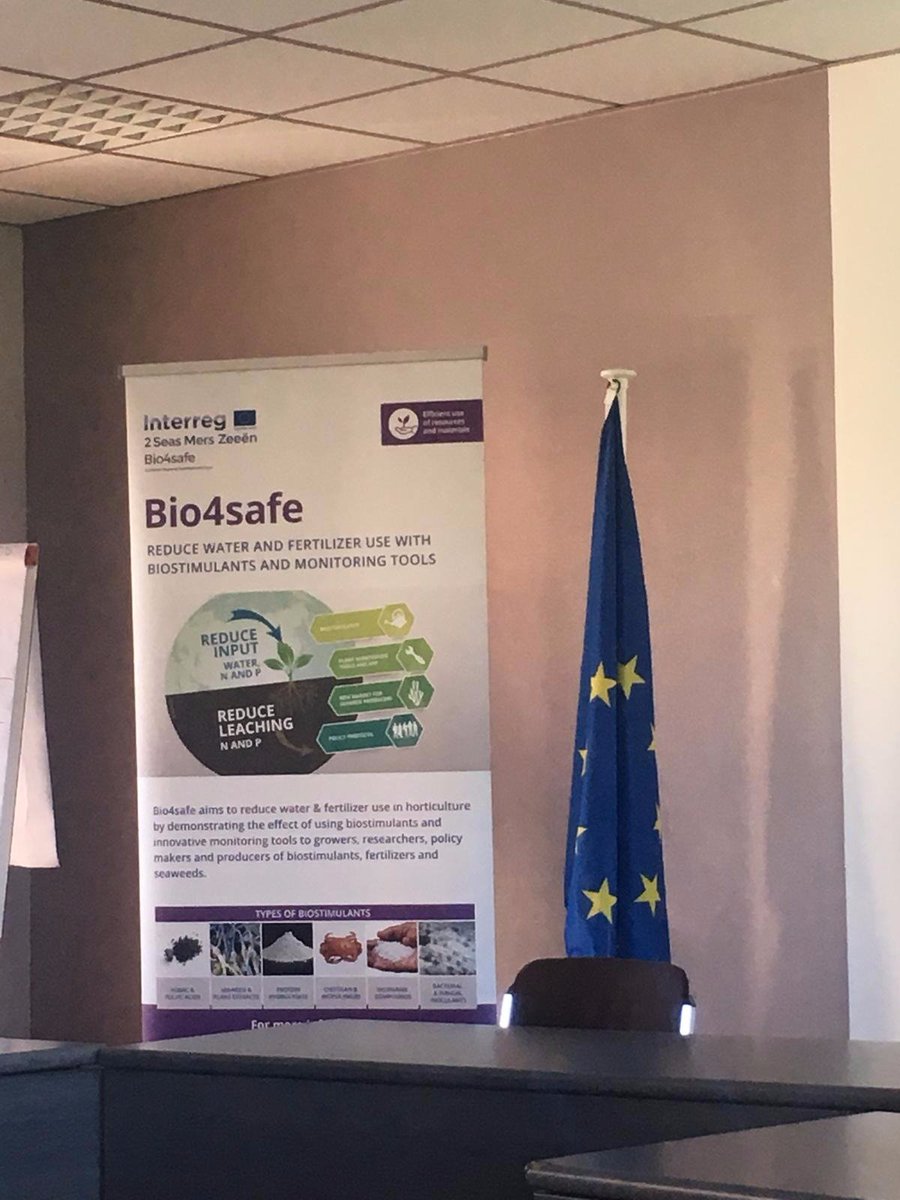 BrouwersEef's tweet photo. Today in France for a project meeting on Bio4safe: how seaweeds can help to reduce water and fertilizer inputs in land-based agriculture. Again a nice demonstration of the versatility of seaweed @Noordzeeboer https://t.co/MDc6mmJuNq