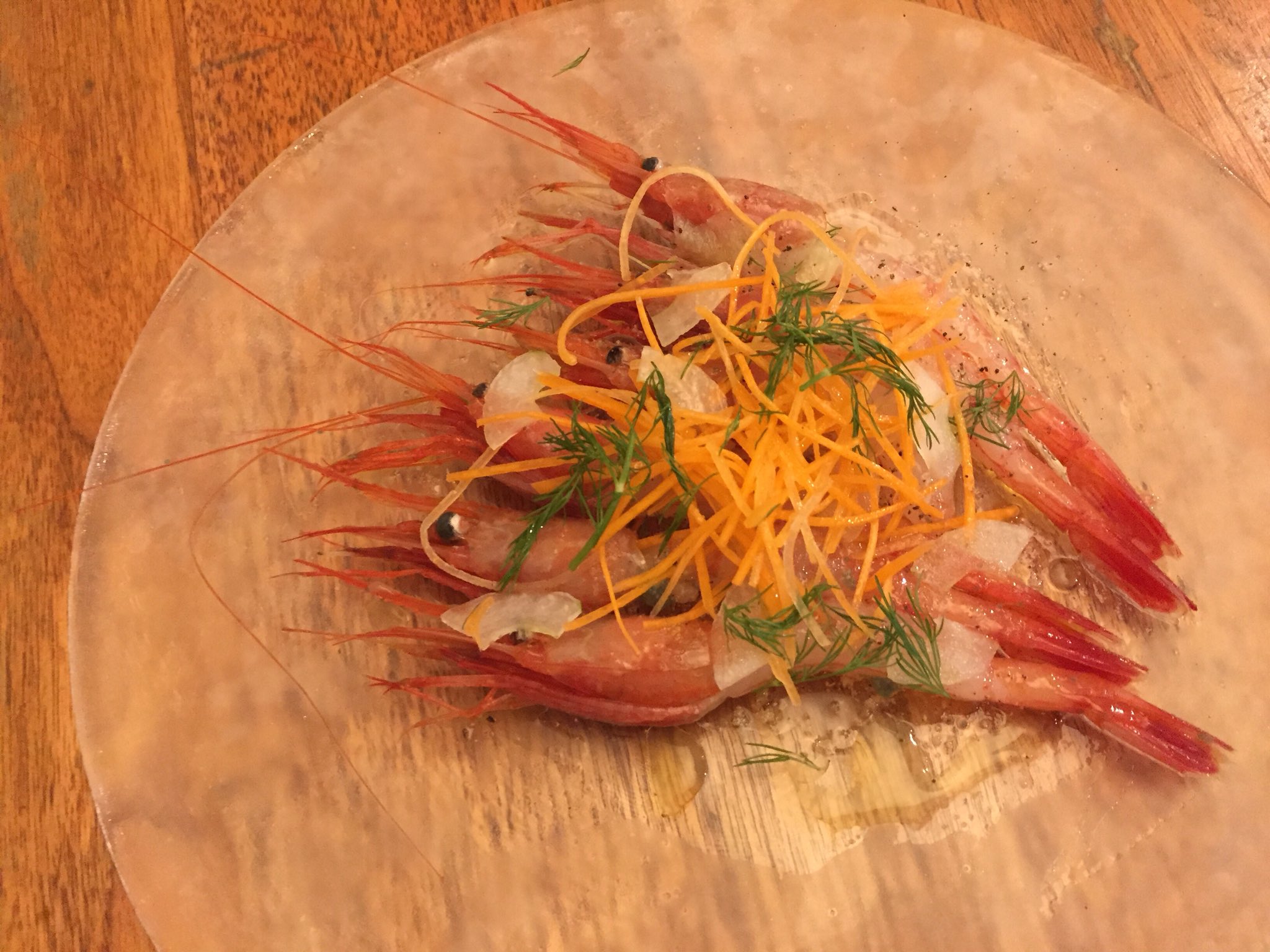 טוויטר トラットリアレモン בטוויטר 本日のおすすめ 甘海老のカルパッチョ T Co S8v0zwjusx