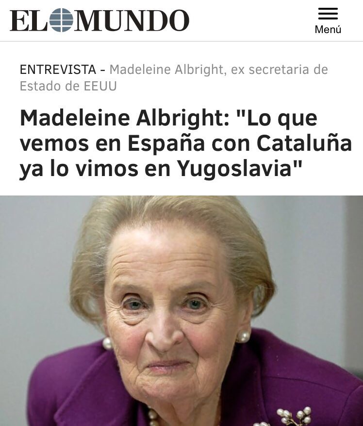 Sí es cierto. España se comporta como lo hizo Serbia.