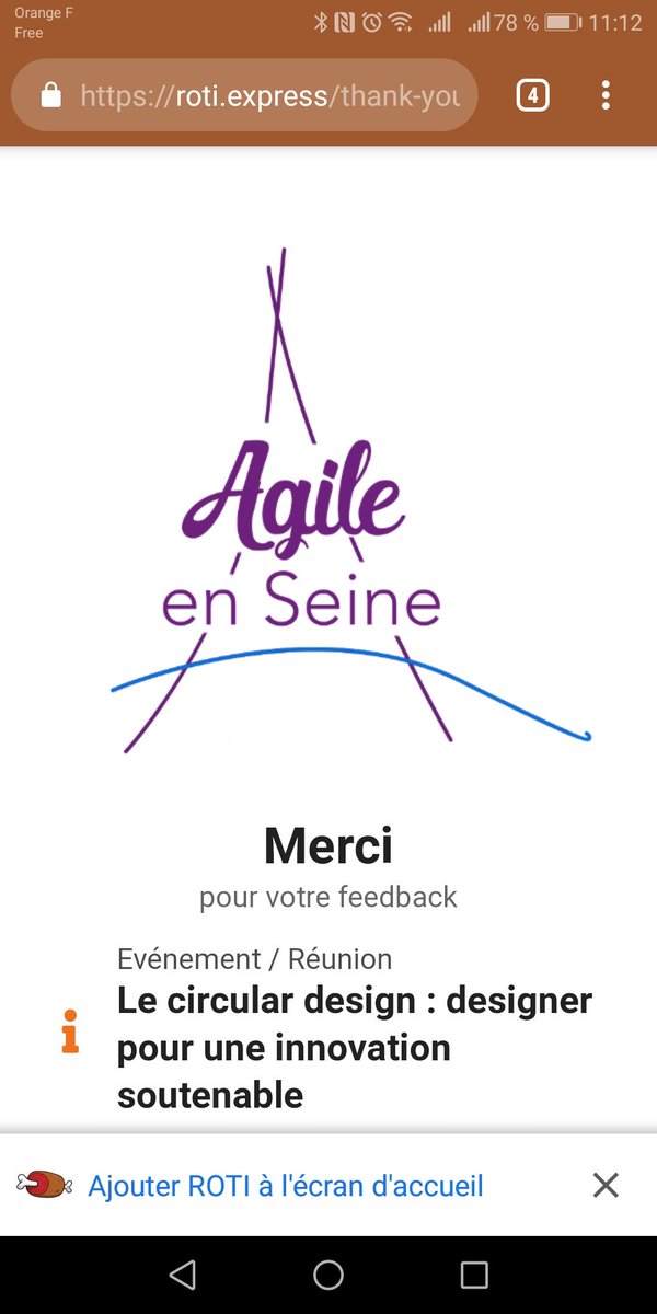 JoelSAGNON's tweet photo. Feedback sur les sessions avec notre partenaire https://t.co/WoVLFDEyeO @AgileEnSeine #FKUG-AES18 https://t.co/y8E5A2NbA1