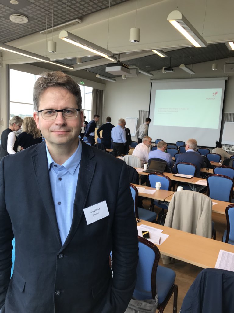Key note speaker, Dag Økland is Leader Drilling and Well Technology at Equinor. «We need smarter smart wells with open standards for sharing data» <a href="/NORCEresearch/">NORCE</a> <a href="/SINTEF/">SINTEF</a> <a href="/EquinorASA/">Equinor ASA</a>