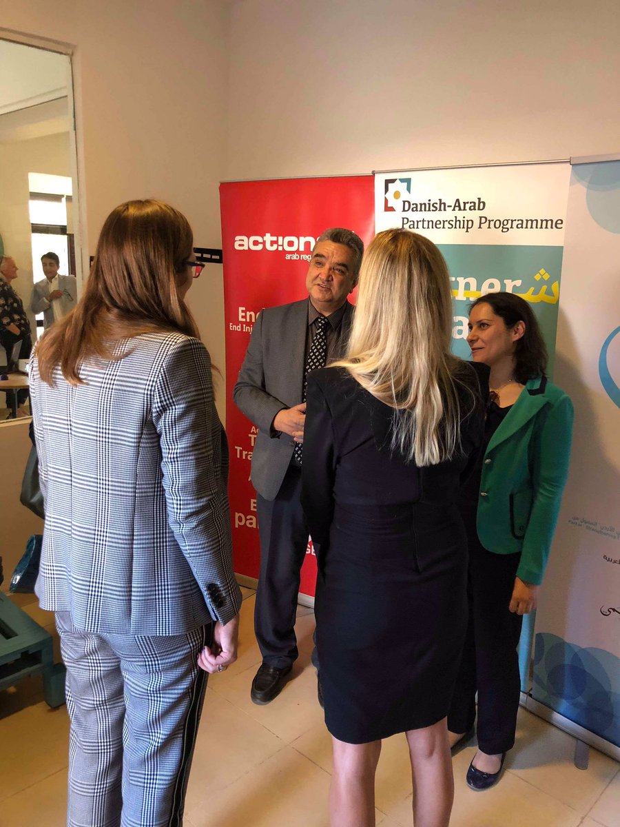 RIIFSJORDAN's tweet photo. The Royal Institute for Inter-Faith Studies Joined @DAPPdk  and other partners and friends in receiving H.E the Ambassador-Designated of the Kingdom of #Denmark to the Hashemite Kingdom of #Jordan, Mrs. Merete Juhl, at مساحة ليوان - Liwan Space 

#RIIFS https://t.co/4IqRMEznGq