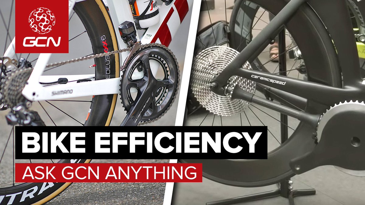 gcntweet's tweet photo. How efficient is your drivetrain? Dan discussed this and loads more in last week's Ask GCN. Keep your questions coming in using #torqueback and #askgcntraining. 👇
📹 https://t.co/Psmtk4uwQB https://t.co/YBoowwiBZG