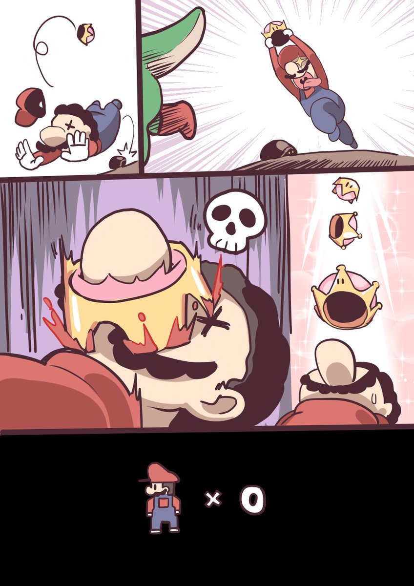 One crown to rule them all . . .
#クッパ姫 #Bowsette 
