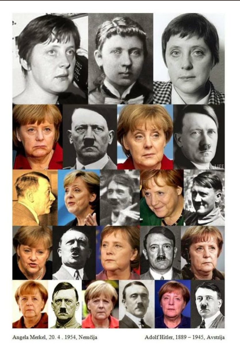 pufpufpafpaf's tweet photo. People should open the Eyes and Minds !
Same people who #ScriptedandStaged #WWII are still ruling the World .
Hitler never lost !
#USA is infiltrated by them !
His Daughter #Merkel Controlling #Europe ! https://t.co/qnDdUfZeZu