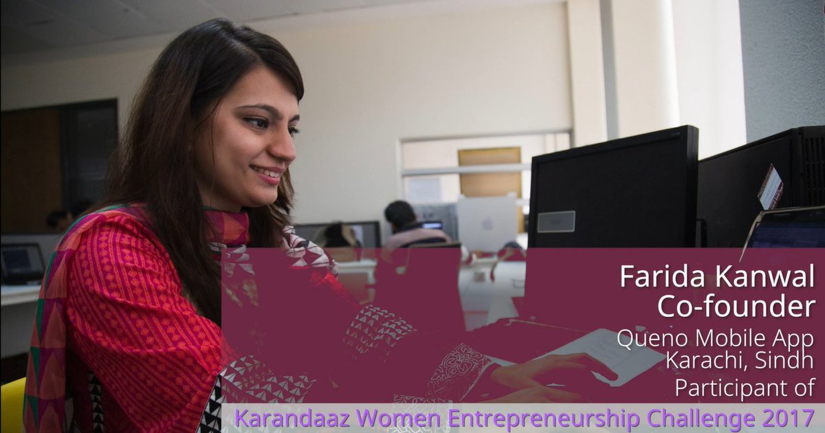 KarandaazPK's tweet photo. Queno is a mobile App that takes over much of the teacher’s manual work, from attendance to the test calendar an diaries. Farida, a participant of #WEC2017 is happy to have learned marketing techniques, meet investors, and develop business growth plans.
https://t.co/CyHfRSrkmP https://t.co/inW0yOYiuI