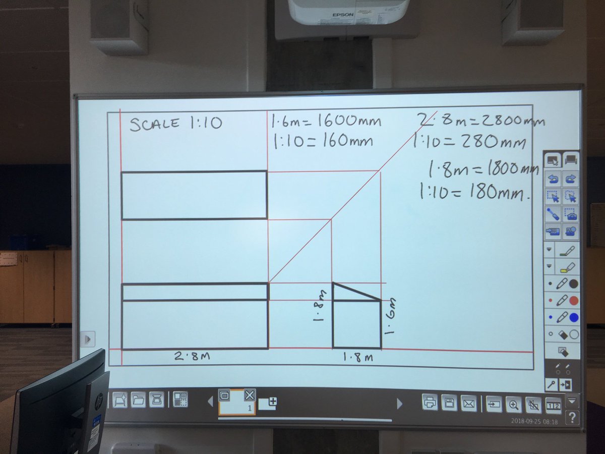 TechBrechin's tweet image. S3 Design &amp;amp; Build using the information that we gathered from our site visit to start planning out our sizes. Marking out full scale using masking tap. #planningforconstruction #numeracyacrosslearning @1959Bath