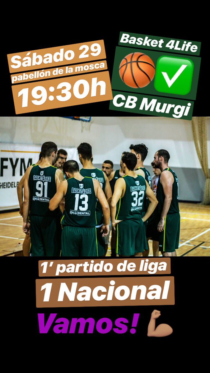 b4lmalaga's tweet photo. ⚠️🏀Sábado 29 pabellón de la mosca, 19:30h 🏀⚠️ 
- Basket 4Life vs Cb Murgi  
Empieza la 1’ Nacional Andaluza 
@FAB_Malaga @FAB_Andaluza @cbelpalo @FundUnicaja https://t.co/sVgKvWHmmU