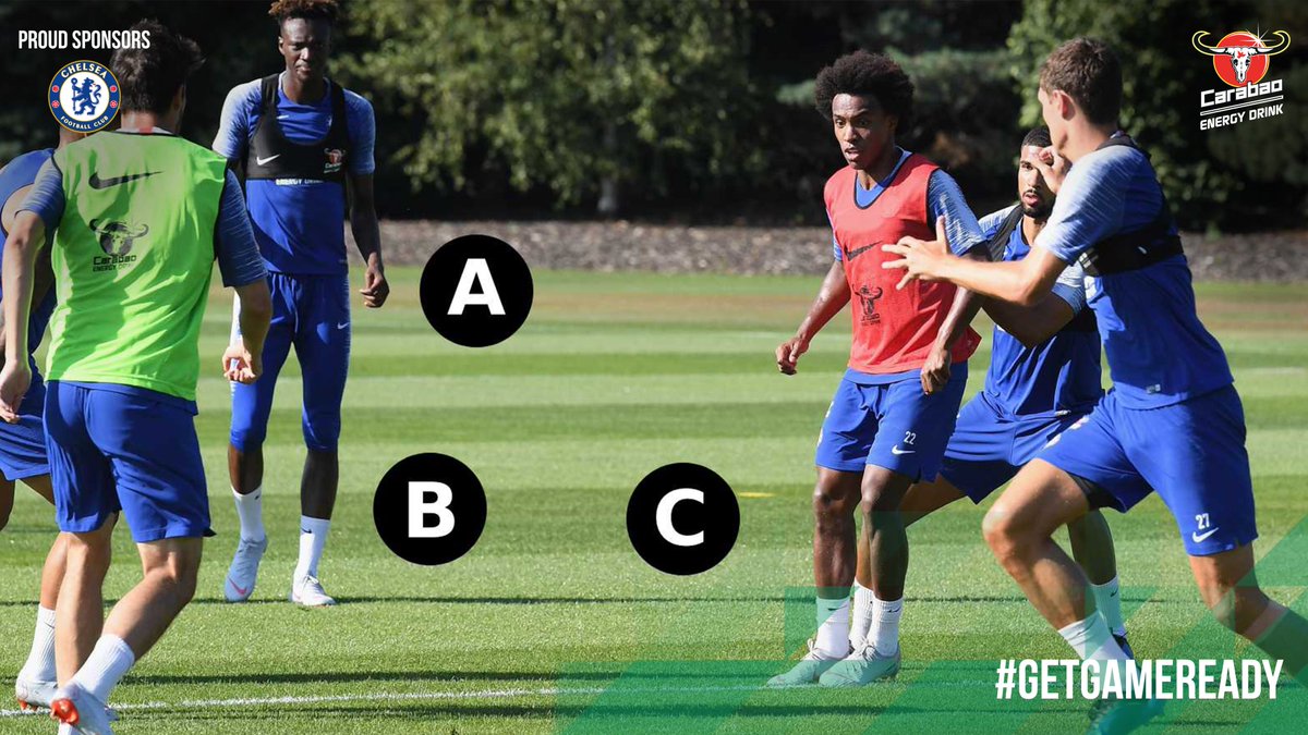 CarabaoUK's tweet photo. The battle for top spot. 🎯

@ChelseaFC welcome Liverpool in what promises to be a @premierleague thriller. For your chance to be there:

RT ♻️
Follow ✅
Guess where the ball is: A, B, C

#GetGameReady https://t.co/kiGAC1YpJm