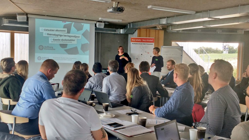 ashlmcl's tweet image. Delighted to be in Aalborg today presenting circular public procurement as part of #CircularPP - looking forward to seeing what this city does next! #circulareconomy #procurement @AalborgKommune