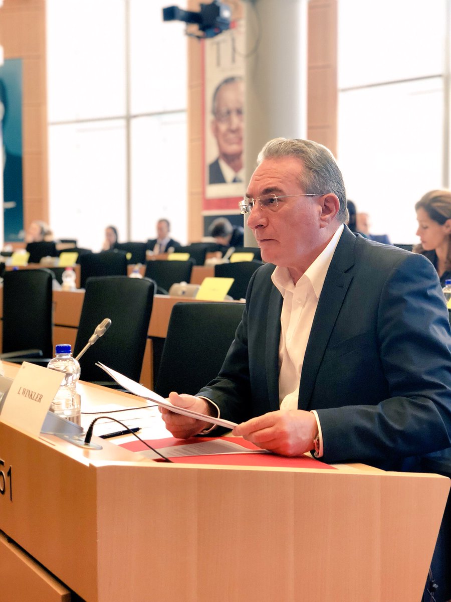 IuliuWinkler's tweet photo. @EPPGroup discussing our priorities on #trade
Among others, Trade & #SustainableDevelopment was addressed.
💬I underline the #EPPGr position that we should enhance implementation of #TSD in line with @MalmstromEU 1️⃣5️⃣points - still missing real proof that #sanctions work https://t.co/HafAXBuW8B