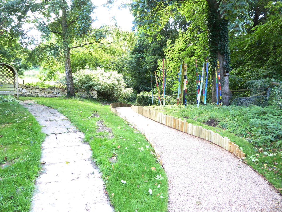 Completion of the Woodland Walk at Leckhampton Court, providing access to the lake and amazing views over the Cotswolds- a small design making a big difference. @SueRyderLCH  <a href="/Sue_Ryder/">Sue Ryder</a> #listedbuilding #Cheltenham #landscapedesign #sueryder #architecture