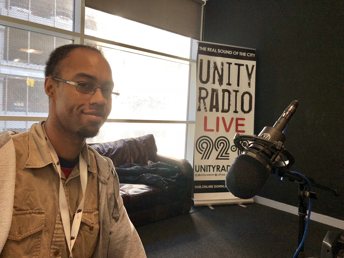 Next up Gregg from <a href="/RenegadeFort/">Renegade Fortress</a> on <a href="/UNITYRADIOFM/">Unity Radio</a> in <a href="/TheLandingMCUK/">Home of Skills and Technology</a> talking about setting up a #tech business in #MixedReality 😎