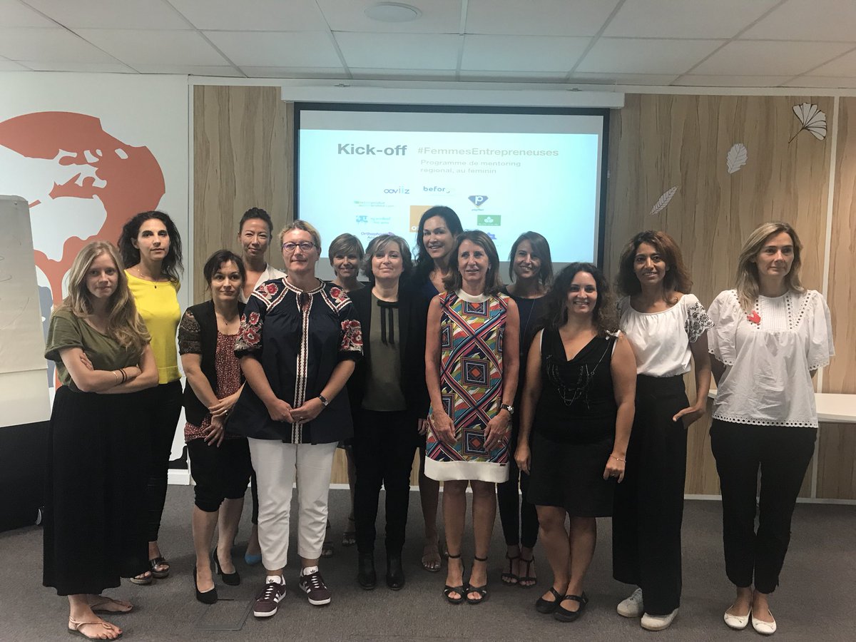 clere_nathalie's tweet photo. Lancement du programme #femmesentrepreneuses à #marseille les équipes d’ @OrangePACA accompagnent 10 femmes startupeuses pour les aider dans leur développement ! De beaux projets innovants et de la passion ! #innovation #numerique https://t.co/hYLLGFSykx