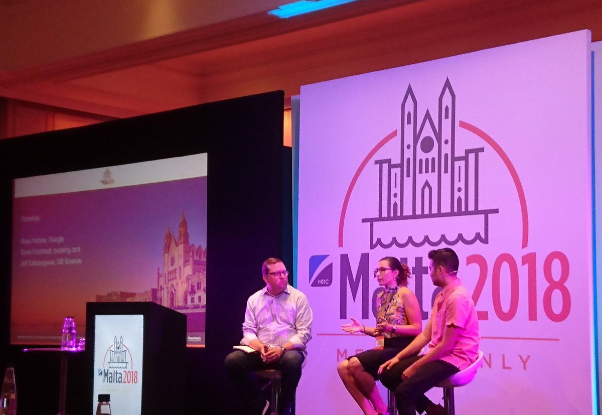 KinchB's tweet image. Identity, including #fake accounts, #syntheticID&apos;s and #IDtheft Panel at #MRCMalta2018 @MerchRisk