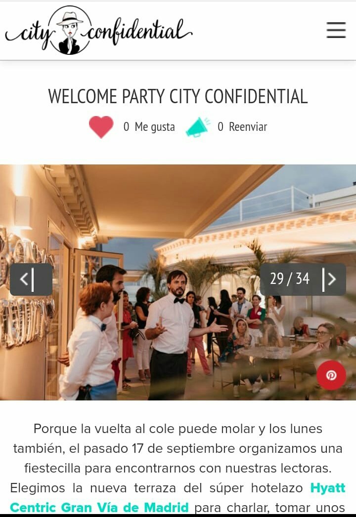 DingDong_Teatro's tweet photo. @cityconf recuerda la súper fiesta que hicieron la pasada semana en @hyattcentricmadrid ¡Imposible olvidarla! ¡Muchas gracias por invitarnos a pasar un rato con vosotras! 
#cityconfidential #cityconf #planesmadrid #improgustación #teatroimpro #teatro #Madrid https://t.co/jo8wvCrI5G