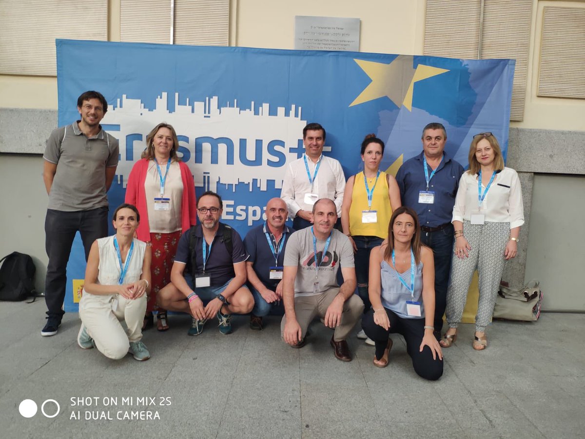 mariadomleo's tweet photo. Coordinadores Andaluces de Proyectos Europeos KA229 en las Jornadas de Formación inicial. @IESHnosMachado @sepiegob https://t.co/2528CrVs5S