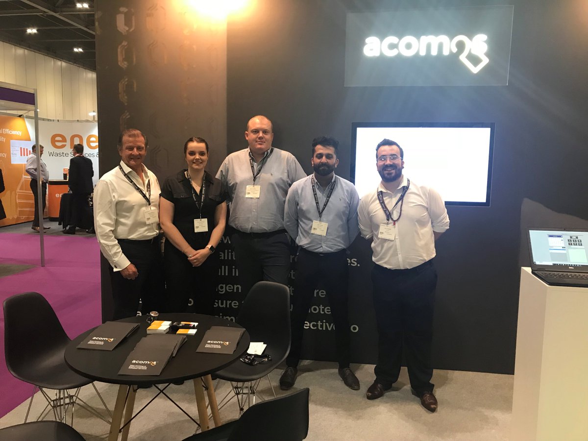 acomos_software's tweet image. This happy bunch are at @HotelTechLive today and tomorrow, come and say &apos;hi&apos; to find out how you can #staybooked. We&apos;re on stand 4701 (the first stand at entrance N7). #Hungry4growth