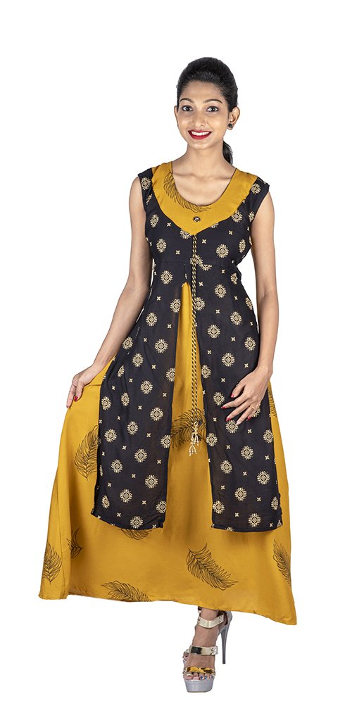 anarkali coat model dress