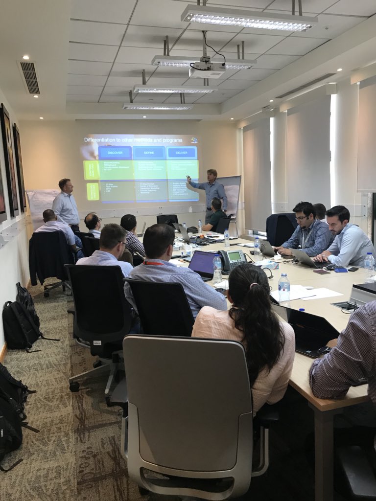 Another Powerful VisionMatching workshop takes place in Cairo.
<a href="/dietrichklein/">Dietrich Klein</a> and Claus Günther get everyone inspired with the value of Vma “As ASEs, we are becoming very good on the strategic side but the define phase is also very imp. to get the customer on the road with us”