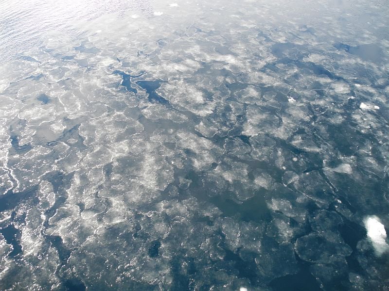 MelanieBergma18's tweet photo. No sign of sea ice forming during #MSM77 so far although we are at sea late in the #Arctic season. Could this be a consequence of this unusual summer / #heatwave? Last year I took this photo of frazil sea ice already on 31/08 whilst on #Polarstern๐ค. #climatechange #Actonclimate https://t.co/O61xe4xyqV