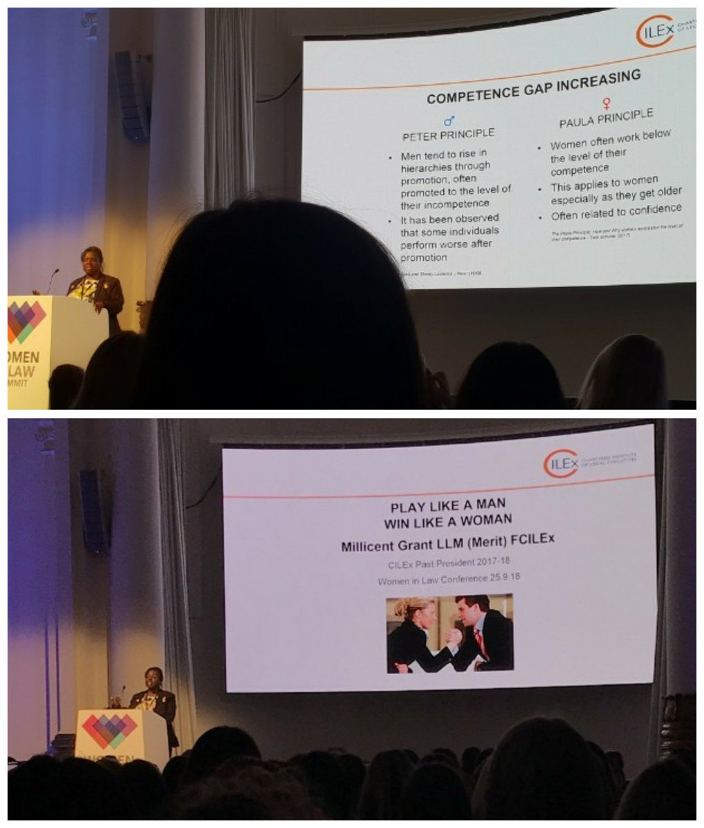 TLJLaw's tweet photo. The truly brilliant Millicent Grant at #WinLawSummit 

From Legal Secretary to President of Cilex, you have no idea how much you inspire me or what a privilege it was to listen to you to speak today

#womeninlaw #DoItFrightened #PowerPose #InAwe 

@CILExLawyers @SlaterGordonUK https://t.co/7JVZ9M3sBa