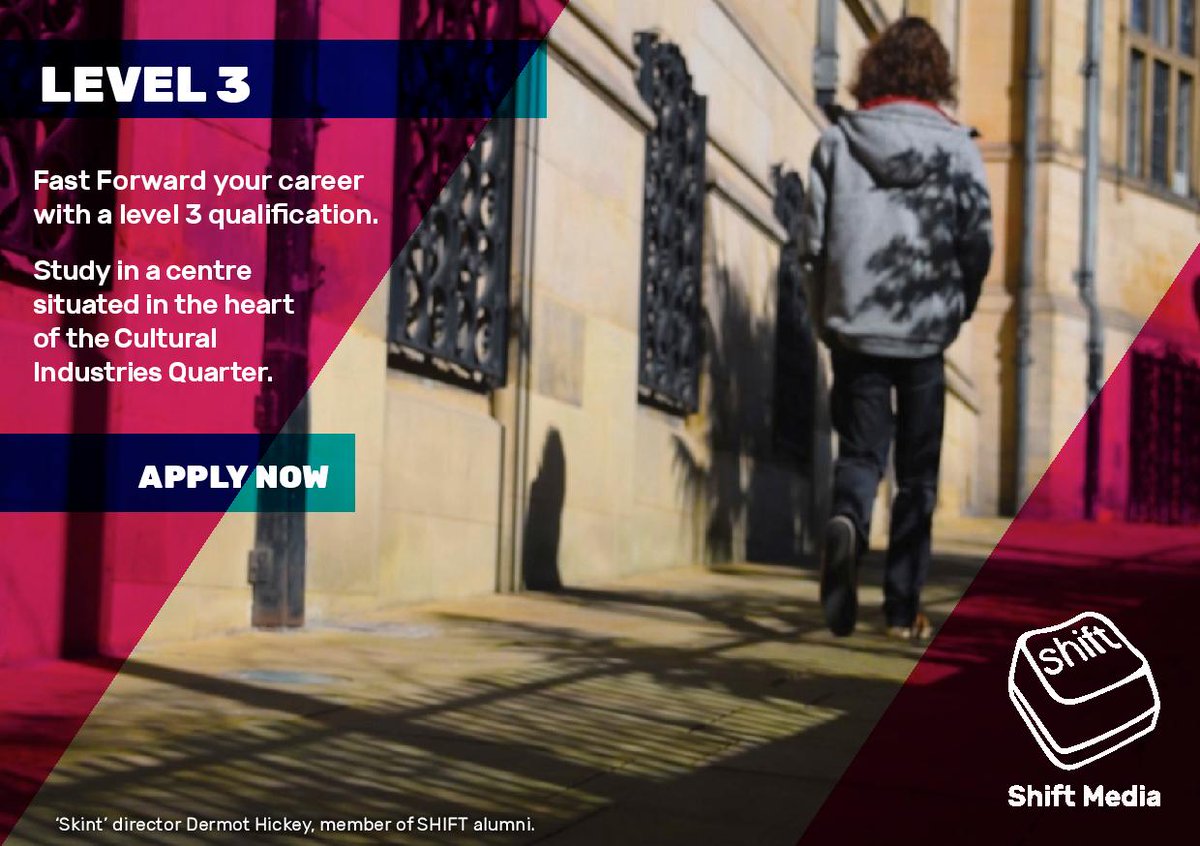 shiftmediashef's tweet image. Introducing our new Level 3 National Extended Diploma in Creative Digital Media Production!! #excitingtimes #ucaspoints #headingtouni #productionskills