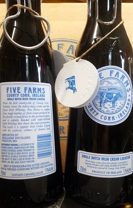 BulldogPackage's tweet photo. Five Farms Irish Cream Liqueur has been awarded the Chairman’s Trophy at the 2018 Ultimate Spirits Challenge, the premier spirits competition in the world. Come get your bottle today! #bulldogpackage #fivefamsirishcream #starkville #hailstate https://t.co/0PTZzoe0jW
