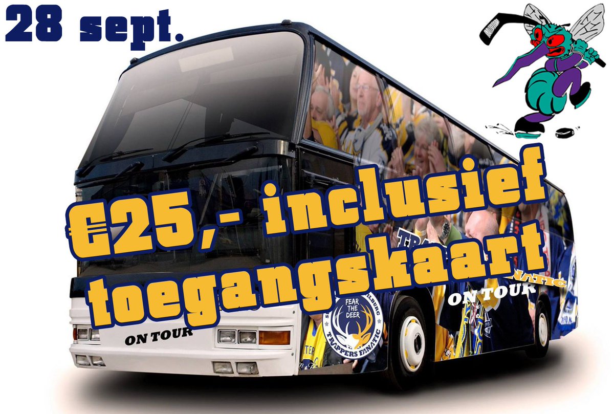 TrappersFanatic's tweet image. 📢🚌Steun @Tilburgtrappers in de eerste topper van het nieuwe seizoen!! Voor de busreis van a.s. vrijdag hebben we nog een aantal aanmeldingen nodig!

De ledenprijs, inclusief entreebewijs bedraagt slechts €25,00 per persoon.
Meer info: bit.ly/2Mr8YCR