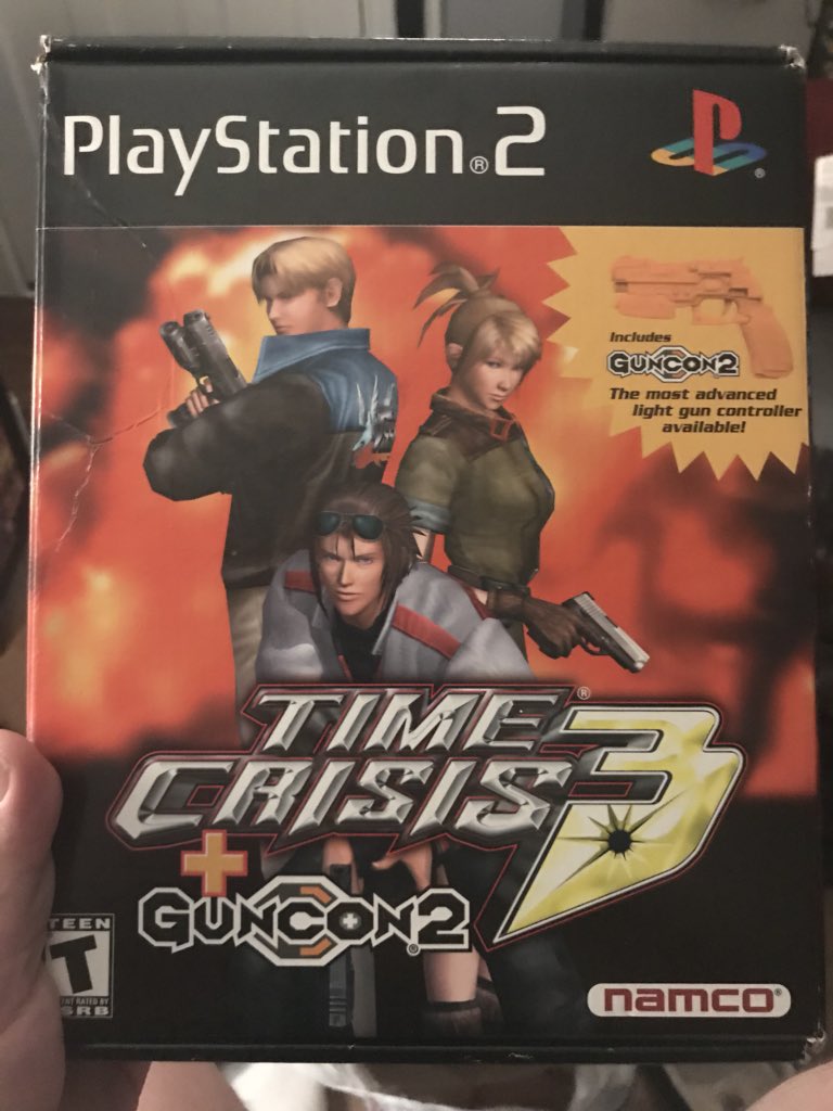 GametoDeath2's tweet image. #timecrisis3 #boxgame #PS2 #lightgun