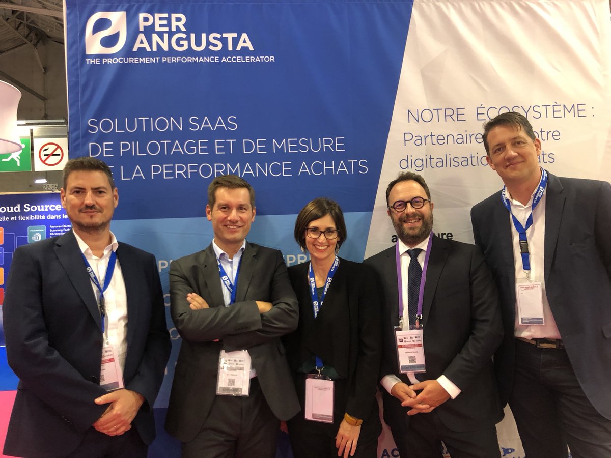 PerAngusta's tweet photo. Merci à @marketdojo et à Quaternaire pour leur présence à nos côtés au @SalonsSolution1
Retrouvez-nos équipes dès demain matin Stand F25 en compagnie d'@AltaresDB
#digitalisation #performanceachats https://t.co/bOoVhaOqBC
