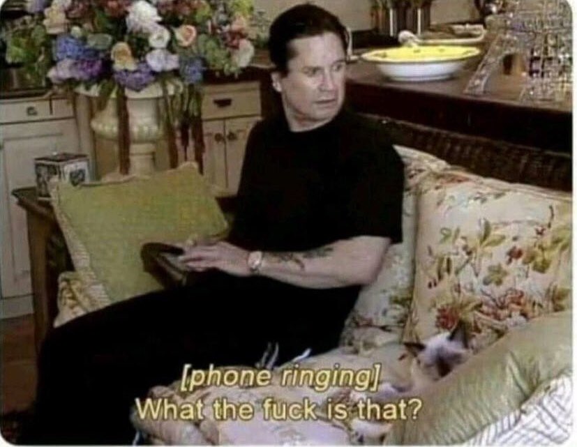 ProbsRegal's tweet photo. When you get put in box for the first time and you didn’t know answering the phone was part of the job https://t.co/8WSANe1fOx