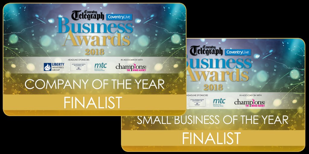 healthyatwork's tweet photo. Tonight is the night. We are proud to be finalists for Company of the year and Small business of the year at the Coventry Telegraph Business Awards 2018 #CTBA2018 #PrideofCov #healthyperformance https://t.co/rmNUwzqdDr