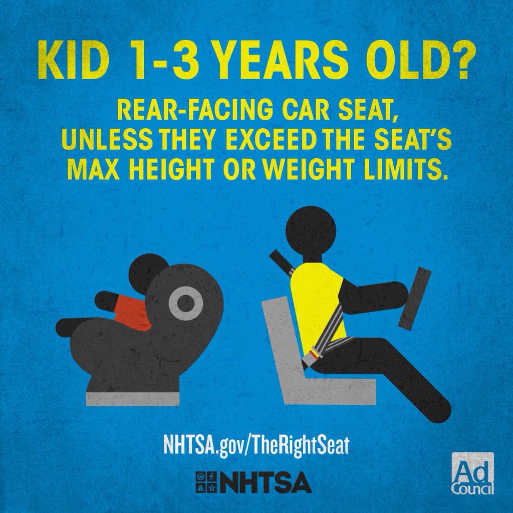 SafeWayDriving's tweet photo. It’s #ChildPassengerSafetyWeek! Are you confident that your child is in #TheRightSeat? Know for sure that your child is buckled up safely and correctly. https://t.co/HDgnDv3KGQ https://t.co/BkuX8kMphP