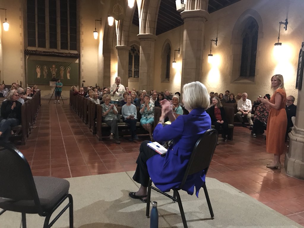 What a great night last night. If you need a little shot of hope for democracy, get this book by <a href="/RepLoisCapps/">Lois Capps</a>. Keeping Faith in Congress: Why Persistence, Compassion, and Teamwork Will Save Our Democracy amazon.com/dp/150643374X/…