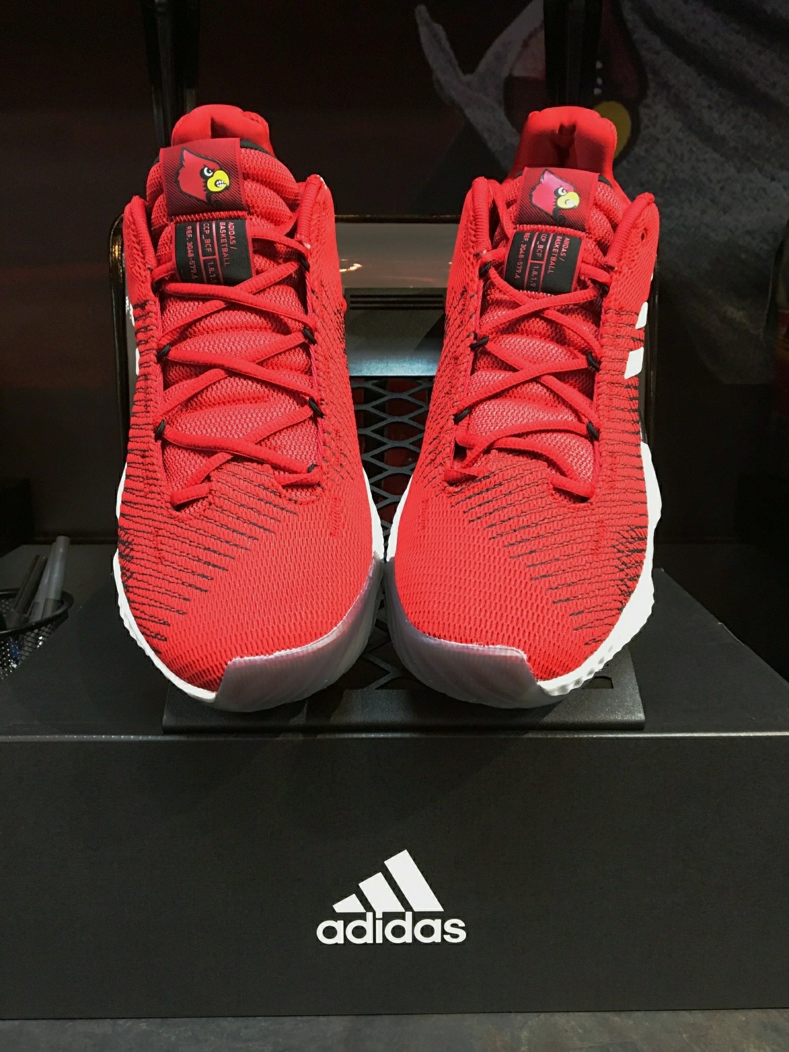 Adidas pro bounce 2018 low red online