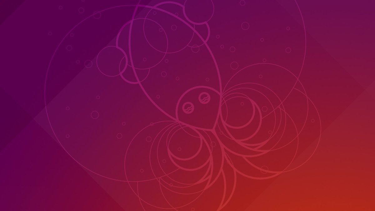 Ubuntu Ubuntu 18 10 Code Named The Cosmic Cuttlefish Is Just Around The Corner So It S Time To Welcome The New Wallpaper That Ll Be Swimming To Your Desktop
