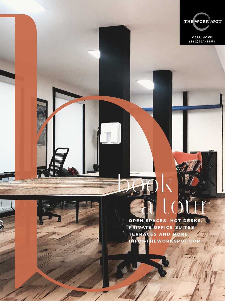 spot_work's tweet photo. Looking for a new working space? We have everything you need 👌🏻 Book a tour‼️ SPRING TX #officespace .
#officedesign #officedesk #officestyle #newoffice #coworking #coworkingspace #myoffice #rentoffice #officeleasing #coworkers #entrepreneurlife #startuplife #entrepreneur https://t.co/YPtf4mOqLb