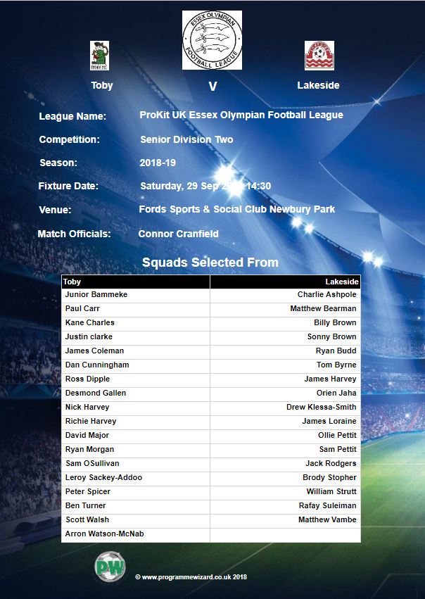 TobyFC_'s tweet image. The First Team host @FCLakeside_fc on Saturday hoping to bounce back from their Extra Time defeat to Basildon Town at the weekend